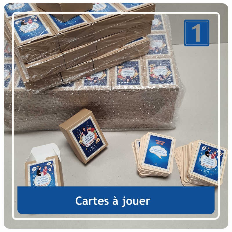 Jeu de cartes à jouer