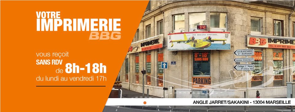 Devanture Imprimerie Nouvelle BBG