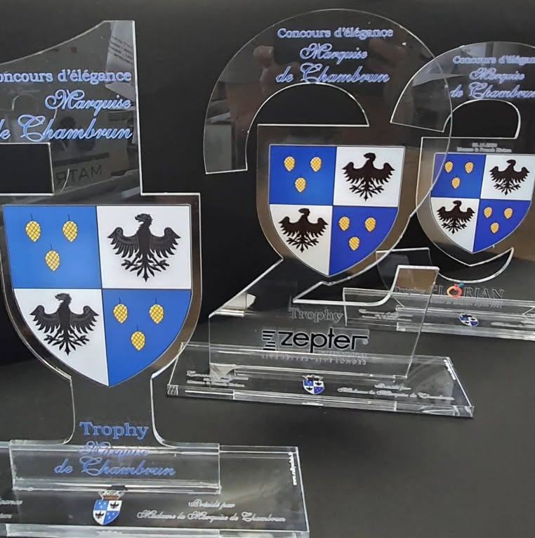Trophées personnalisées pour Compétition Sportive